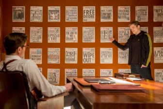 An smart, intelligent man reads The Sun too...